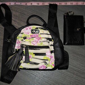 LUV Betsey by Betsey Johnson Mini Backpack & Wallet Set